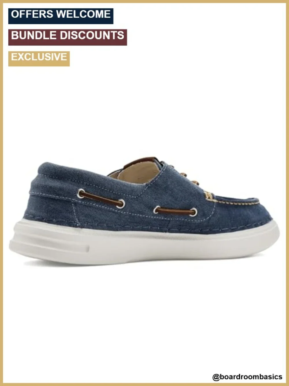 Ralph Lauren Men's Boat Shoes Canvas